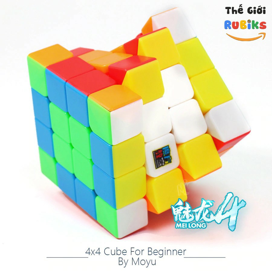 Đồ chơi Rubik 4x4 Stickerless MoYu MeiLong MFJS Rubik 4x4 Tầng(loại xịn)