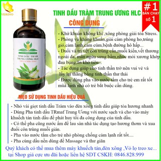 Tinh dầu Tràm Trung Ương 100ml