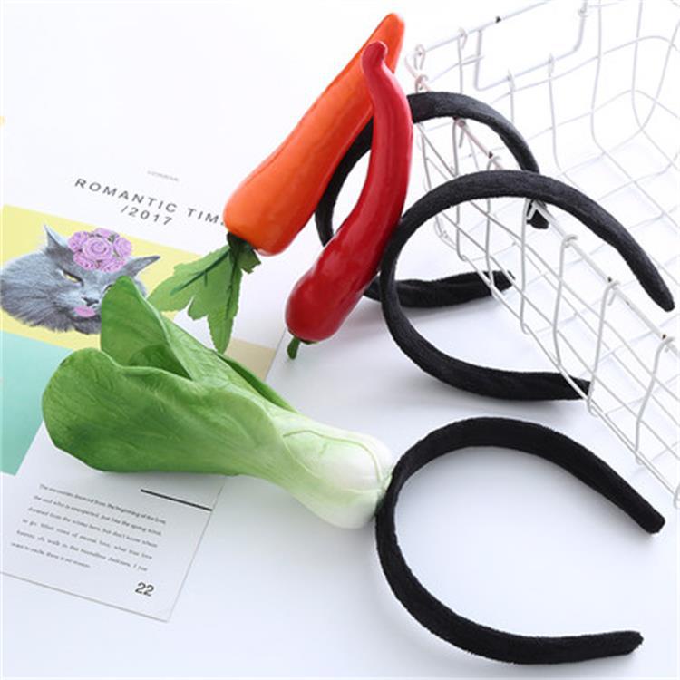 Băng Đô Cài Tóc Hình Rau Củ Quả