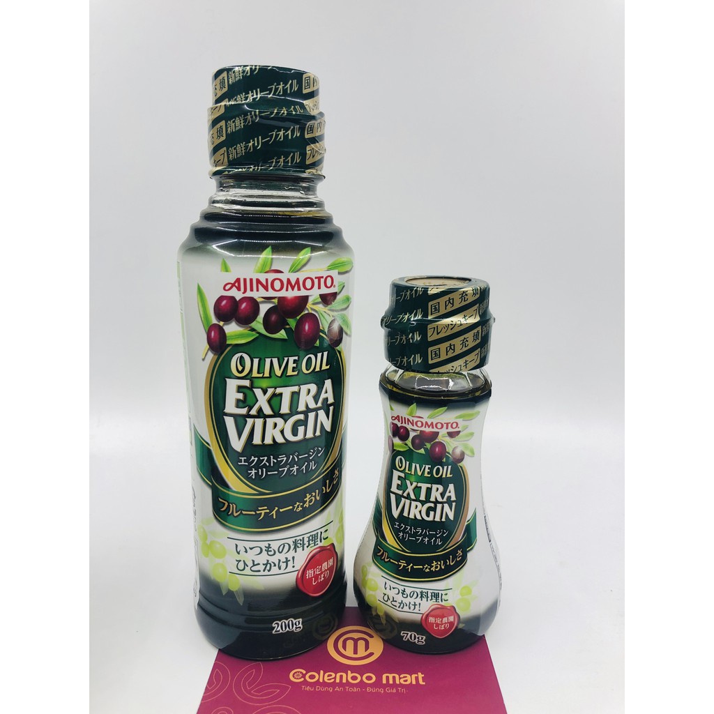 (Sẵn) Dầu Oliu Nguyên Chất Ajinomoto Olive Oil Extra Virgin Nhật Bản