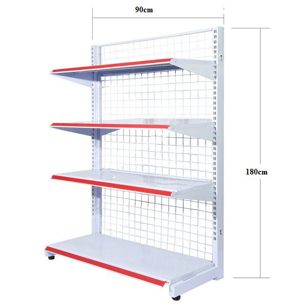 Kệ siêu thị 4 tầng.