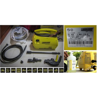 Máy phun rửa áp lực cao Karcher K2.420