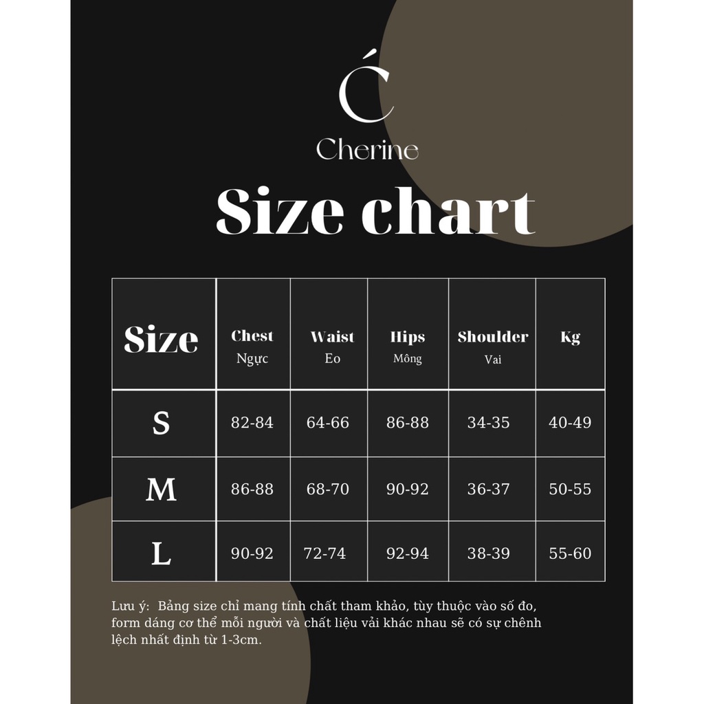 SELINA DRESS -  Váy dài bồng kèm hàng cúc đính tiểu thư nhẹ nhàng by Cherine