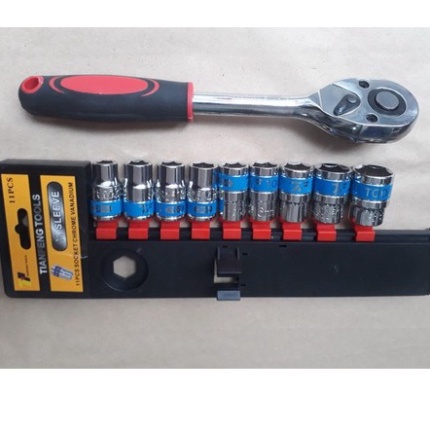 Bộ tuýp TOP HỆ ½ INCH NHẬP KHẨU ĐÀI LOAN KÈM CẦN SIẾT TỰ ĐỘNG - BỘ TAY VẶN KÈM KHẨU VẶN ỐC [ Bảo Hành 12 Tháng]