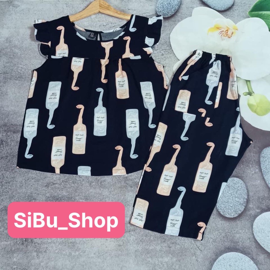 Đồ bộ nữ lửng mặc ở nhà 🏵️🌺💲FREE SHIP💲🏵️🌺 chất liệu tole hai da loại 1, mát mẻ, trẻ trung, mặc được cho bà bầu