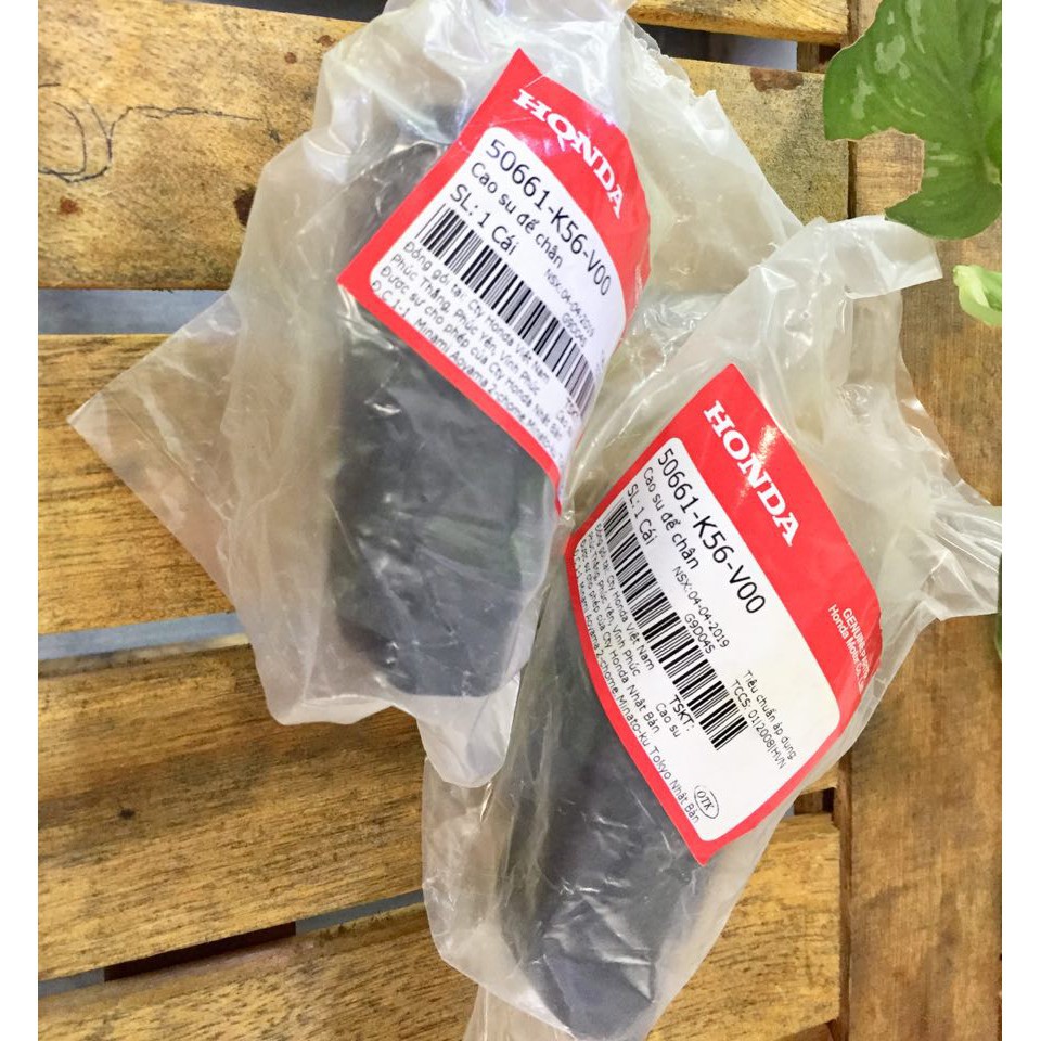 Cao su gác chân trước Winner v1/ Sonic 150 Zin chính hãng Honda