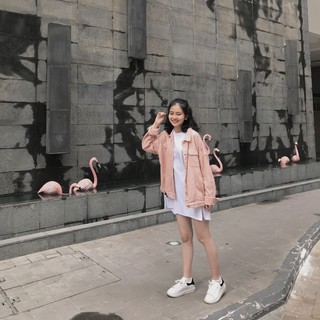 Jacket denim 6270 hồng Ja361 1994closet