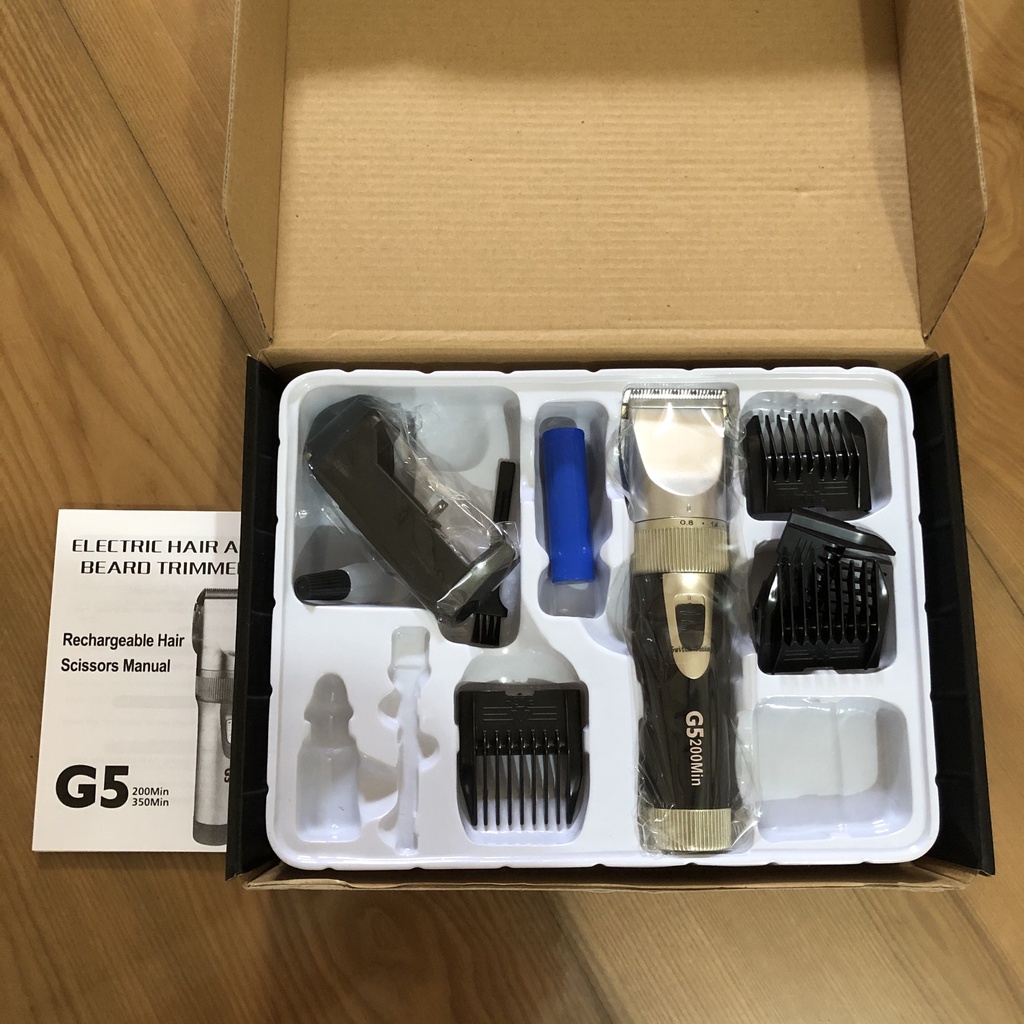 [ẢNH THẬT] Tăng Đơ Cắt Tóc G5 Cắt Mọi Lúc Mọi Nơi