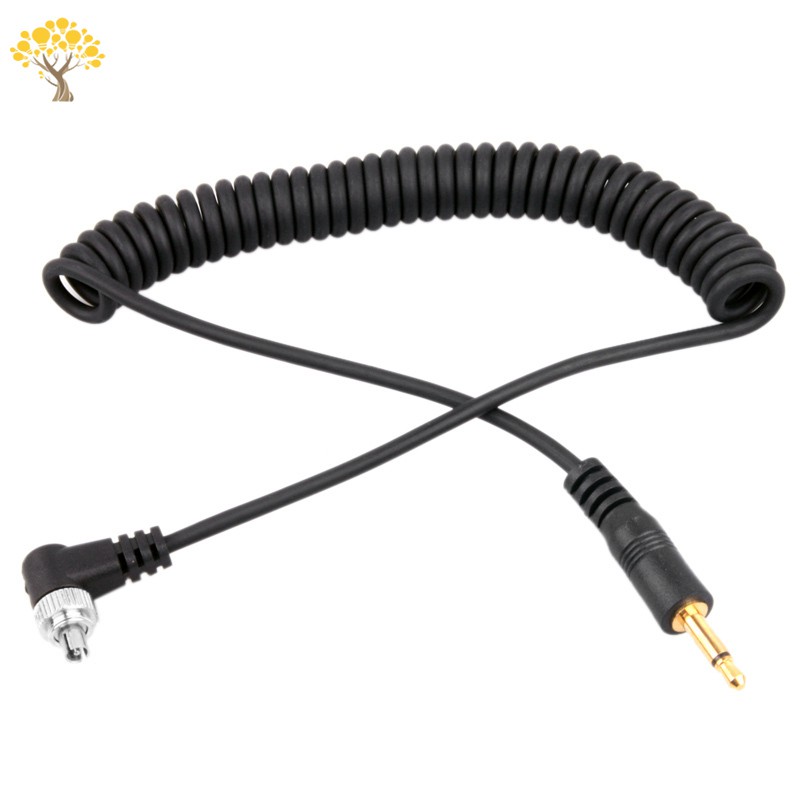 [Cheap] PC-3.5mm 3.5 mm Male PC Sync Flash Cable Camera PC Line 32-100cm