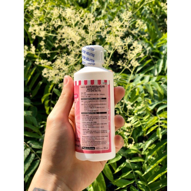 Nước ngâm lens chuyên dụng cho lens, kính áp tròng Fresh Eyes, Tinacon