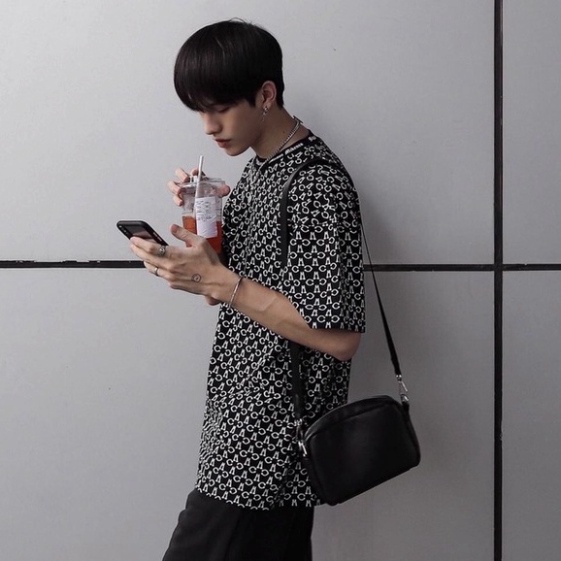 Áo Mikenco Monogram tshirt Chính Hãng Chất Cotton Đẹp, Áo Phông Nam Nữ Mikenko Hoạ Tiết 5D Sành Điệu, Siêu Hot 2022 MK6