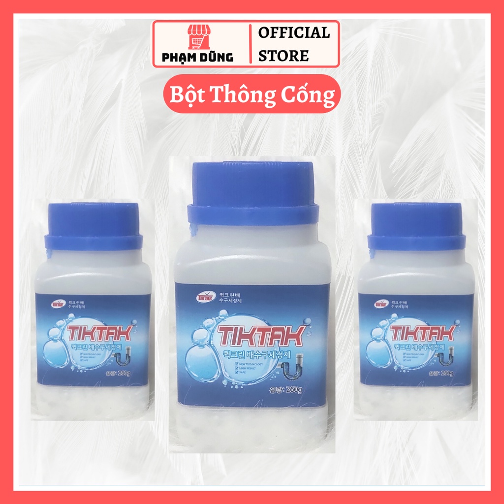 Bột Thông Cống Cực Mạnh Lọ 260g