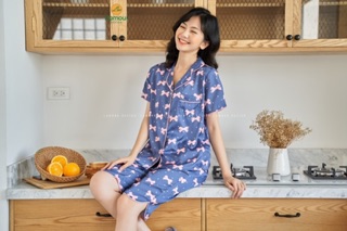 Bộ Lụa Nơ Hồng - Lửng