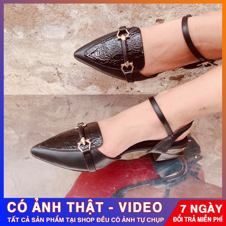 [ẢNH THẬT - FREE SHIP] Giày Sandal Bệt nữ cao cấp ROSATA RO203 - HÀNG VIỆT NAM - BKSTORE