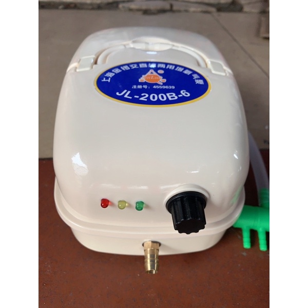 MÁY SỤC KHÍ OXY TÍCH ĐIỆN JL-200B công suất 25w - CHÍNH HÃNG  .