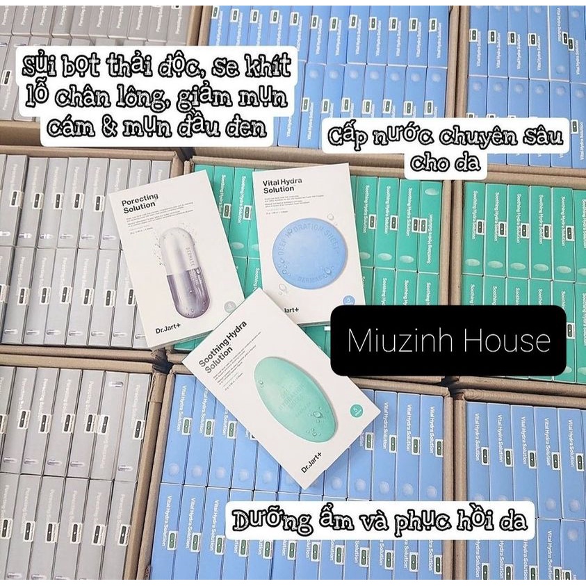 Mặt nạ Miếng Dr.Jart+ các dòng lẻ và hộp