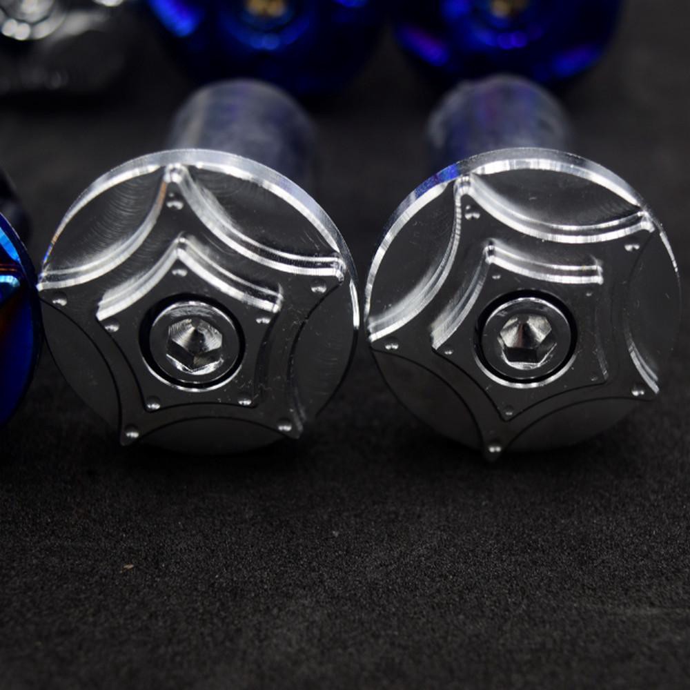 [XẢ KHO] Gù xe máy INOX CNC ngôi sao 2 tầng