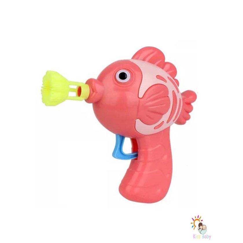 Đồ chơi thổi bong bóng xà phòng hình chú cá đáng yêu cho bé
