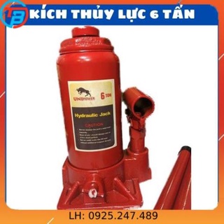 Kich thủy lực 6 tấn, con đội thủy lực 6 tấn unipower - cáp thép thủ đức