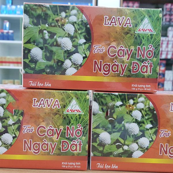 Trà Nở Ngày Đất Lava hộp 30 túi lọc