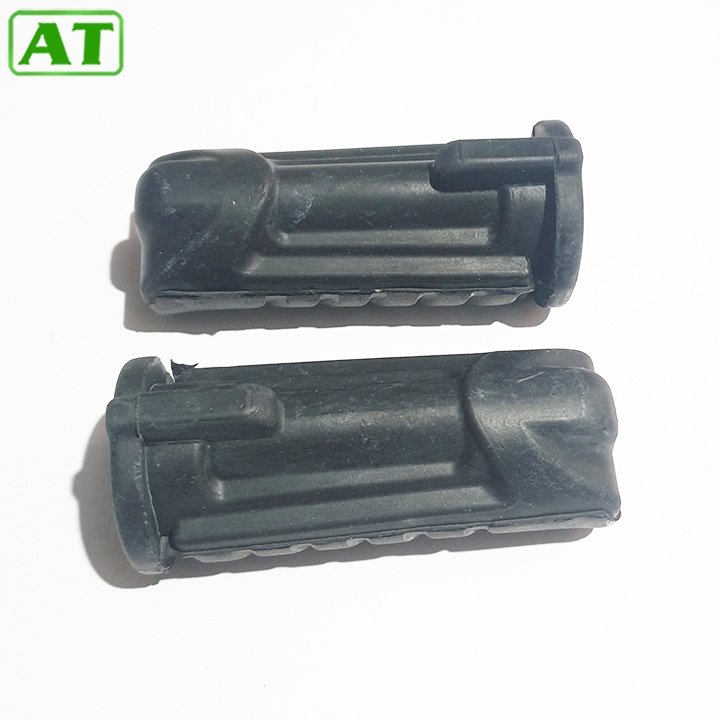 Bộ 2 Cao Su Gác Chân Để Chân Trước Wave Màu Đen