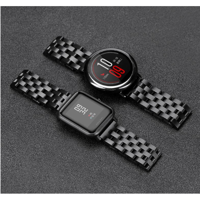 Dây Đeo Thay Thế Bằng Thép Không Gỉ Sang Trọng Cho Huawei Gt2 Pro / Amazfit Gtr 2 / Huawei Gt2 / Huawei Gt 2e / Honor Magic Watch 2 / Huami Amazfit Stratos2 / 2s / Gt2 Pro