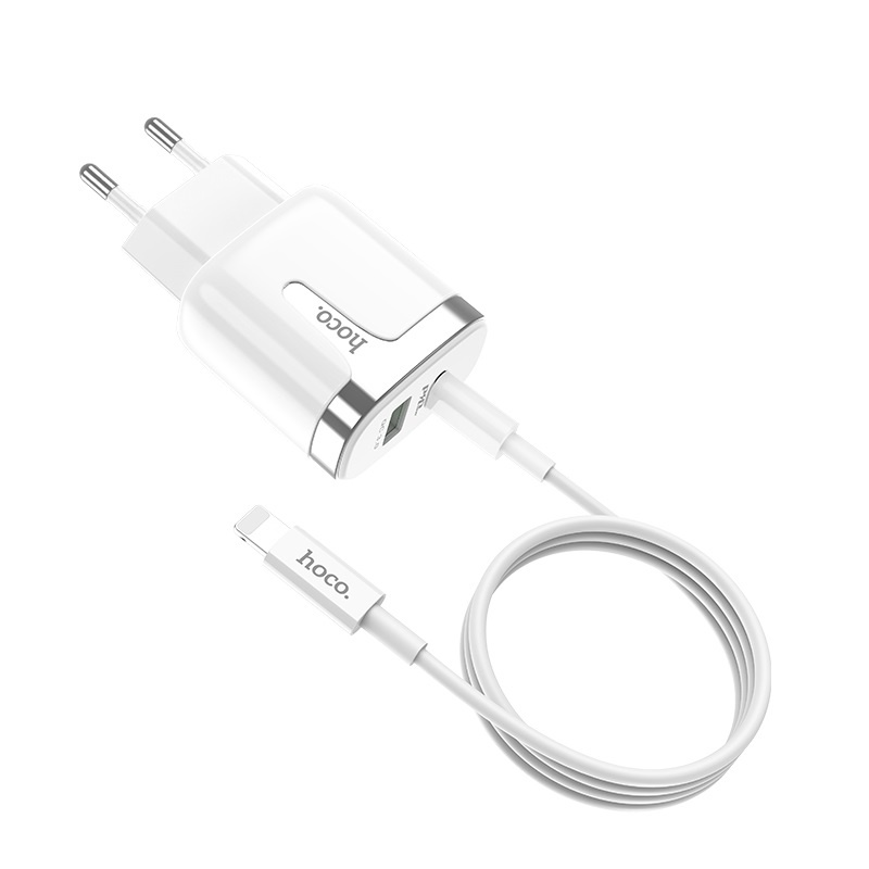 Bộ Sạc Nhanh Iphone 20W Siêu Tốc Hoco C79A - Hỗ Trợ 2 Cổng Sạc Nhanh PD Và QC3.0 Cho Iphone - BẢO HÀNH 12 THÁNG