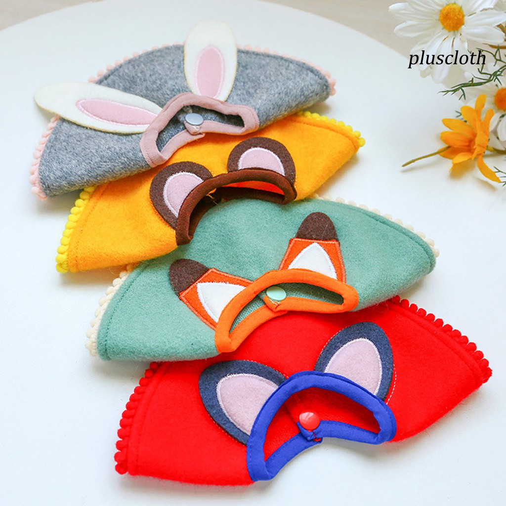 Khăn Choàng Cổ Hình Tam Giác In Họa Tiết Hoạt Hình Đáng Yêu Cho Thú Cưng