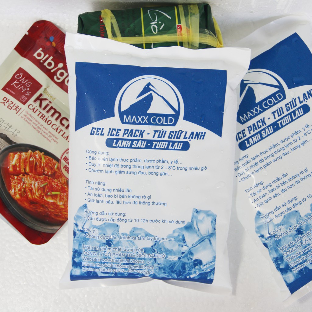 TÚI ĐÁ GEL MAXX COLD 500G