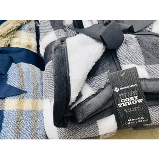 [Hàng Mỹ chính hãng]  Mền lông Member's Mark Lounge Throw 🇺🇸🇺🇸🇺🇸🇺🇸