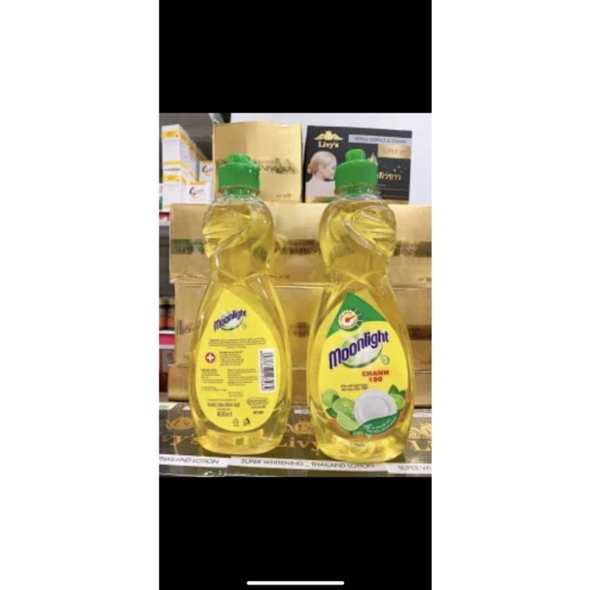 Nước rửa chén monlight tiện lợi sạch nhanh chóng giá sỉ ( 1 chai 400ml )
