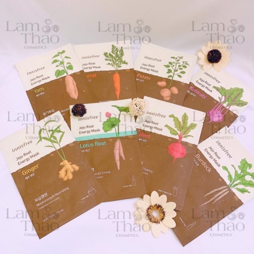 Mặt Nạ Dưỡng Da Innisfree Jeju Root Energy Mask