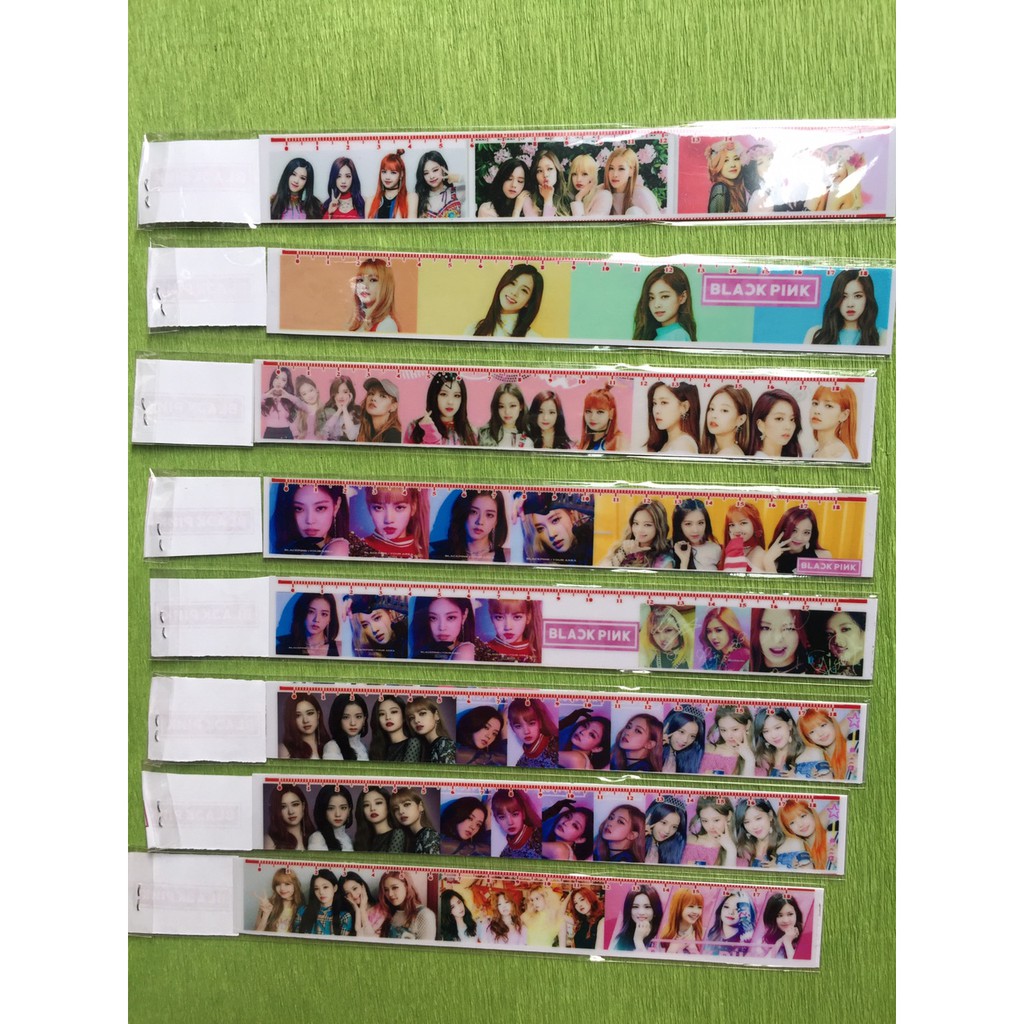 Bộ 10 Thước kẻ Blackpink  - thước gạch Blackpink