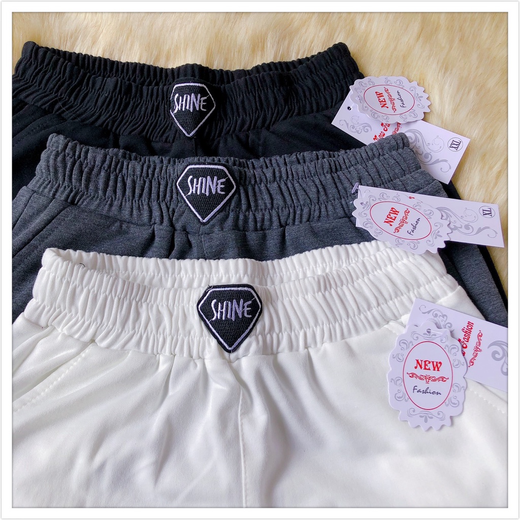 Quần ống rộng nữ, quần jogger nữ bo gấu vải nỉ da cá mềm mịn nhiều màu đủ size năng động. | BigBuy360 - bigbuy360.vn