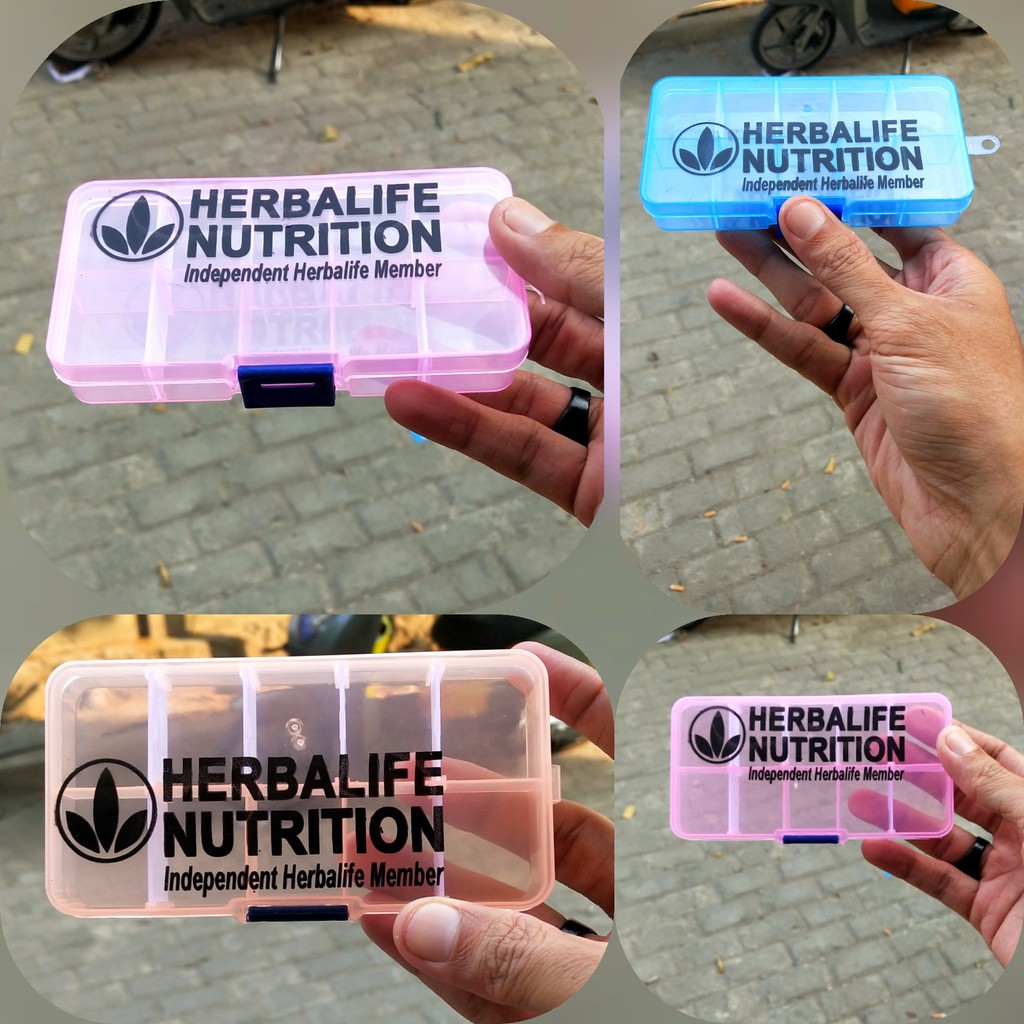 Herbalife Hộp Đựng Đồ Dùng Cá Nhân Nhiều Ngăn Tiện Dụng
