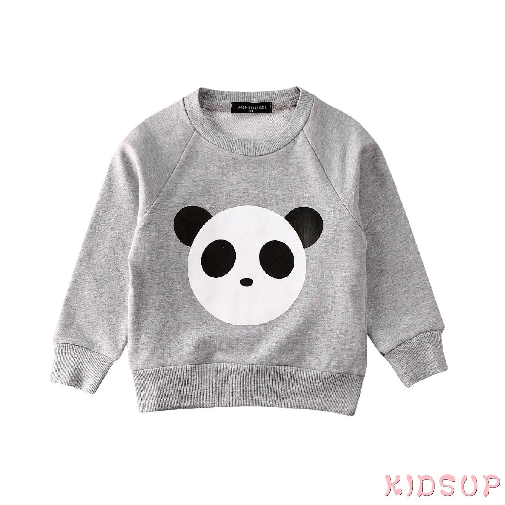 Áo Sweater Cotton Họa Tiết Hoạt Hình Dễ Thương Cho Bé