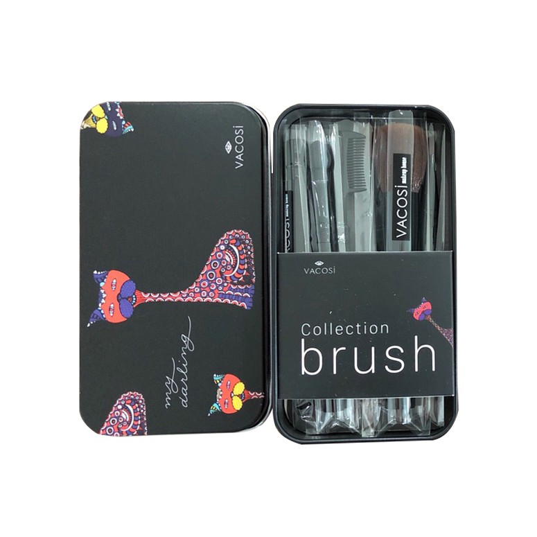 Hộp Cọ Vacosi Nhỏ 6 Cây My Darling Collection Brush