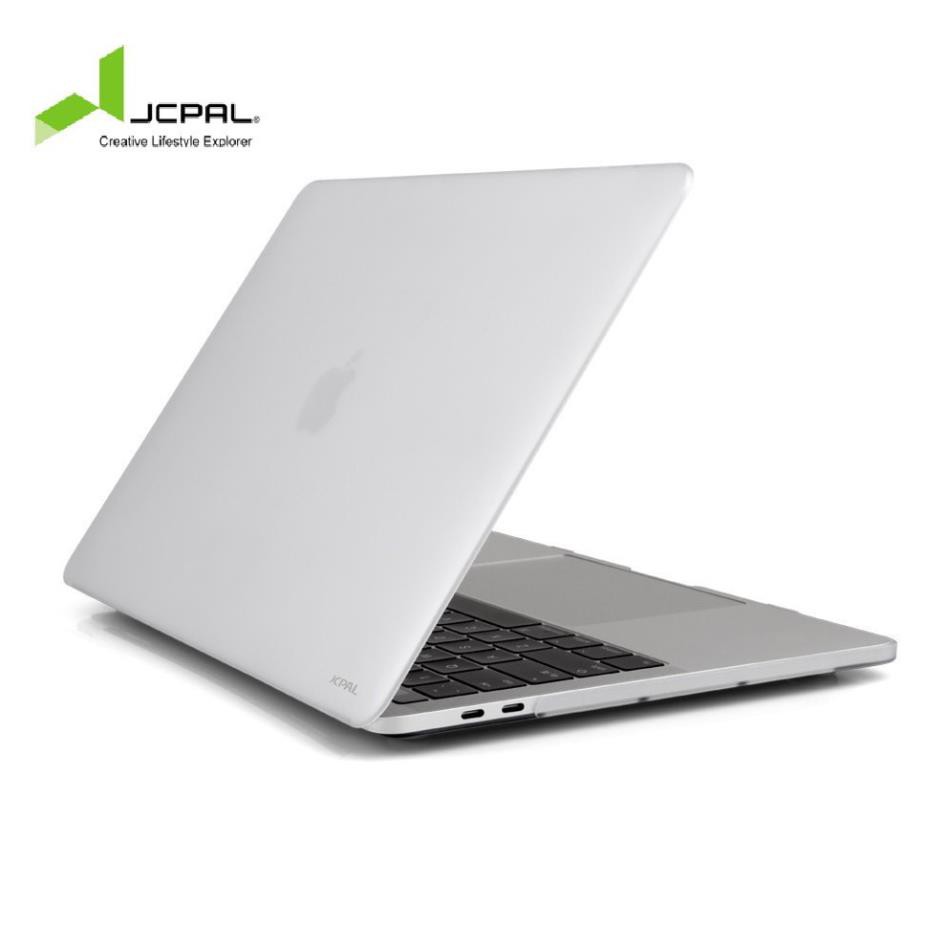 (Update M1) Ốp JCPAL MacGuard Macbook Air 13"(2018-2020) model A1932 Matte Clear, case macbook mỏng, nhẹ, chống va đập