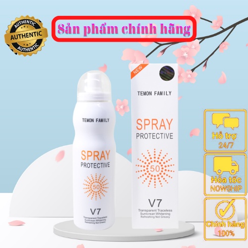 Xịt chống nắng- Sun Screen( lên tone, chống lão hóa, ko bết dính )- 100% Hàn Quốc - YMK Beauty