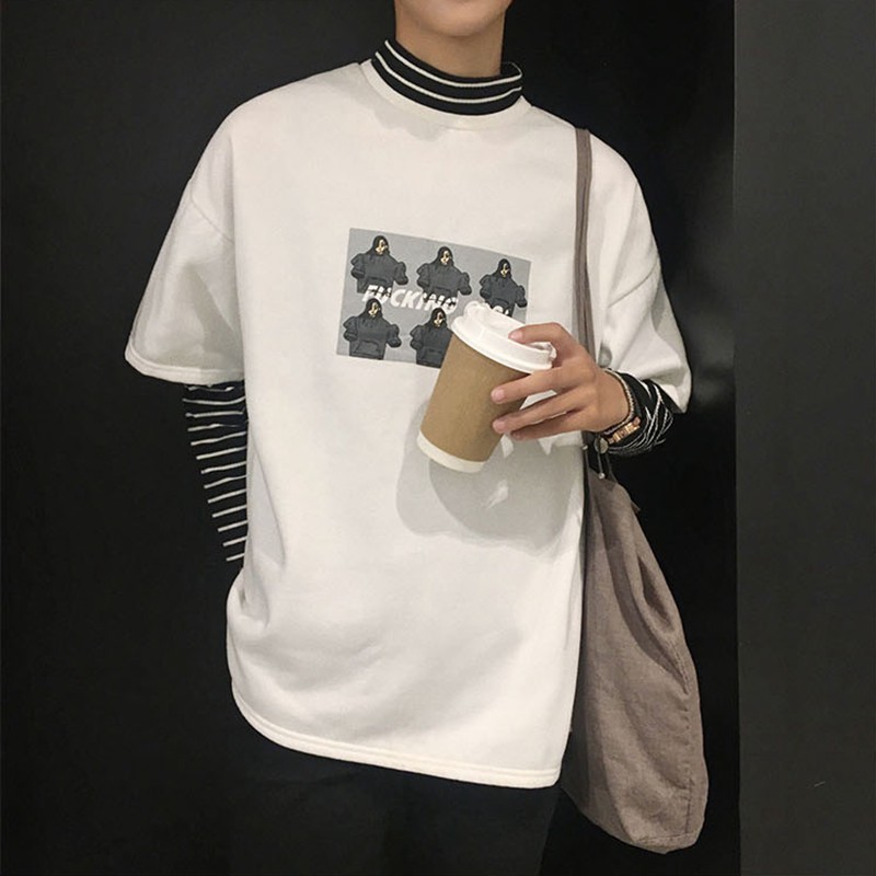 ORDER áo ulzzang nam nữ tay kẻ