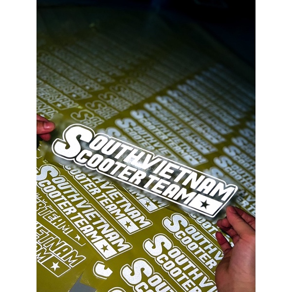 Tem Decal Phản Quang 3M 25cm 🇻🇳🇻🇳