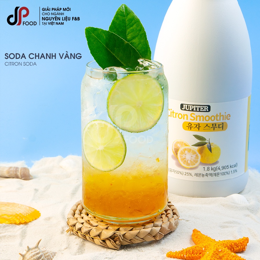 Sinh Tố Smoothie Citron (Thanh Yên) Hàn Quốc JUPITER Dùng Pha Chế ...