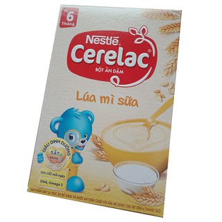 Bột ăn dặm lúa mỳ sữa cerelac 200g