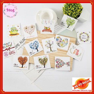 COMBO 10 Thiệp Chúc Mừng Sinh Nhật, Cảm Ơn, Tình Yêu