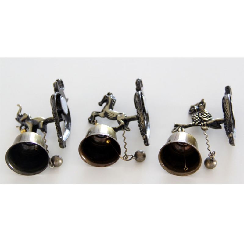 Chuông Gió Kim Loại Từ Tính Hình Động Vật Trang Trí Phòng Khách / Sân Vườn