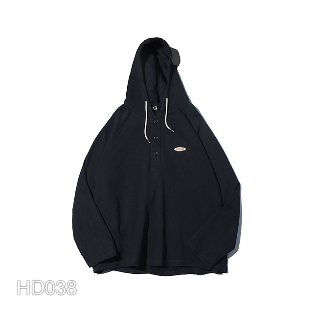 HD038 - ÁO HOODIE KIỂU NÚT POLO VN CLO UNISEX | BigBuy360 - bigbuy360.vn
