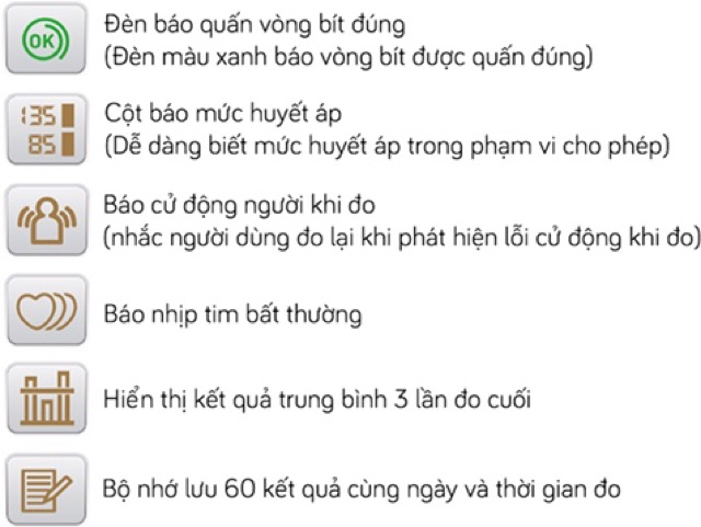 Máy đo huyết áp bắp tay tự động Omron Hem-7130