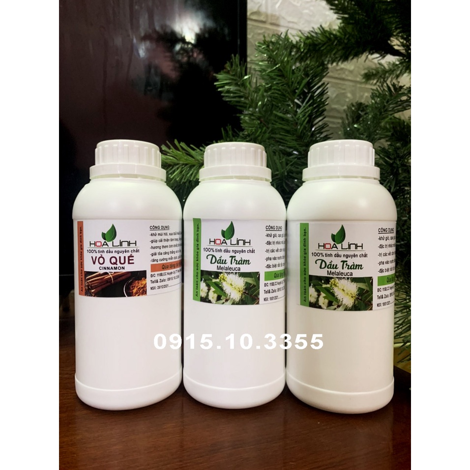 1 LÍT - TINH DẦU TRÀM HUẾ LOẠI ĐẶC BIỆT NGUYÊN CHẤT 100% ( hàng có sẵn )