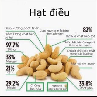 500gr hạt điều vỡ rang muối