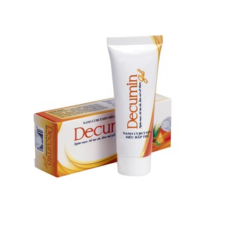 Gel ngừa mụn tái tạo da làm mờ vết thâm chứa nano curcumin siêu hấp thu Decumingel+